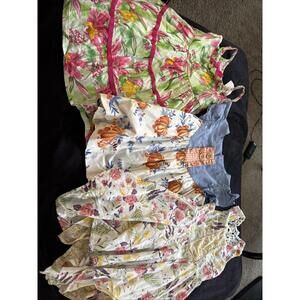 Lot Of 8 Girls Dresses Size 4/5 Eleanor Rose, Artisan, Heartworks, Ricrac Ruffle